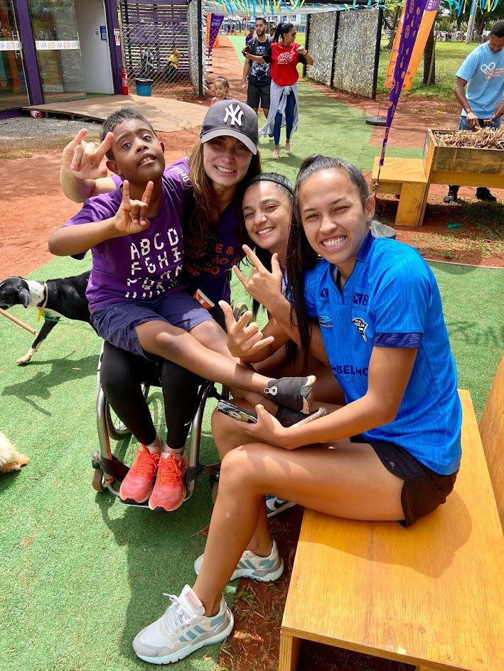 Atividade no parque